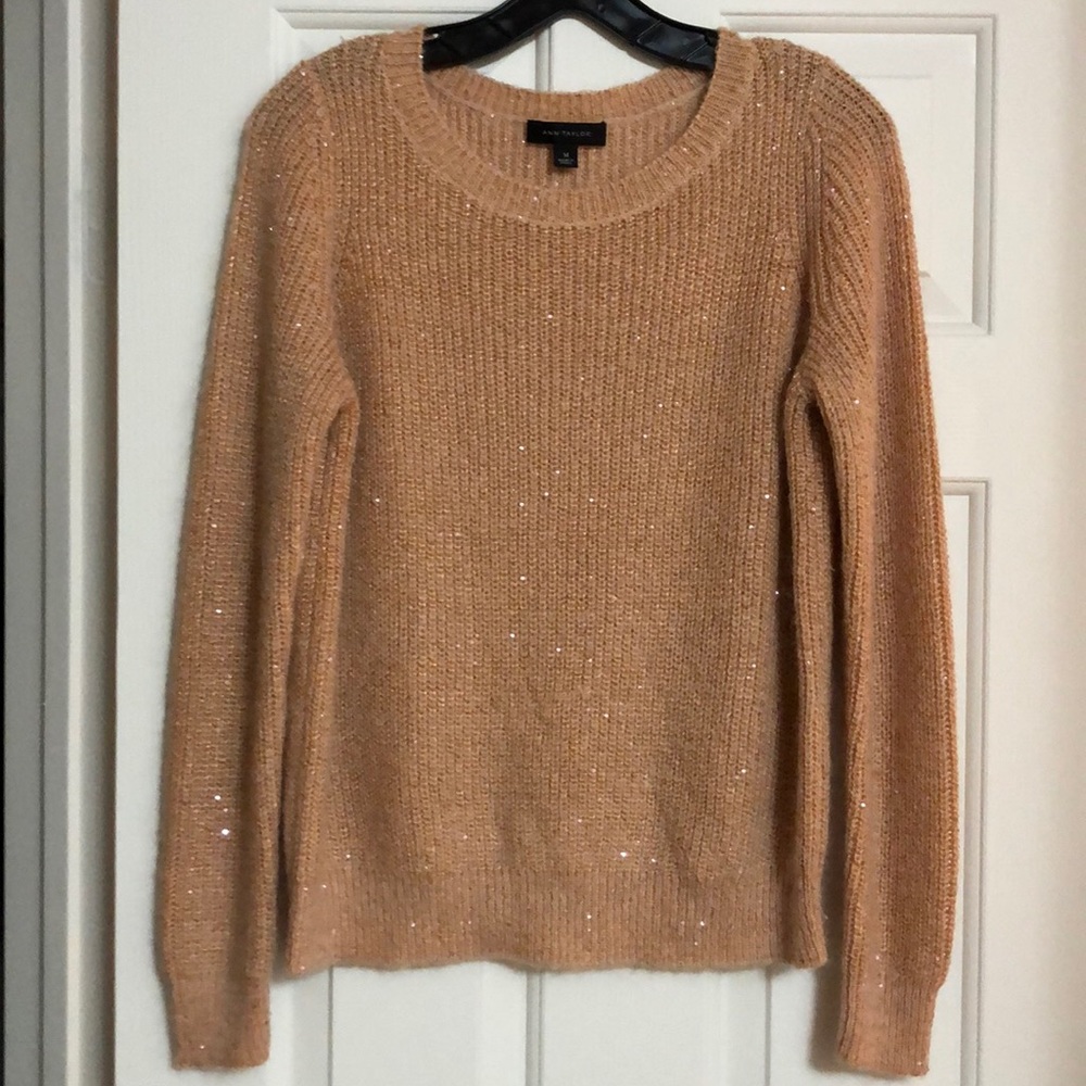 Ann Taylor Sequin Sweater